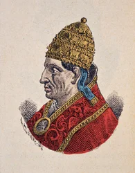 Porträt von Papst Adrian VI (Adrian, Hadrian oder Hadrianus oder Adriano) (1522-1523), 1898